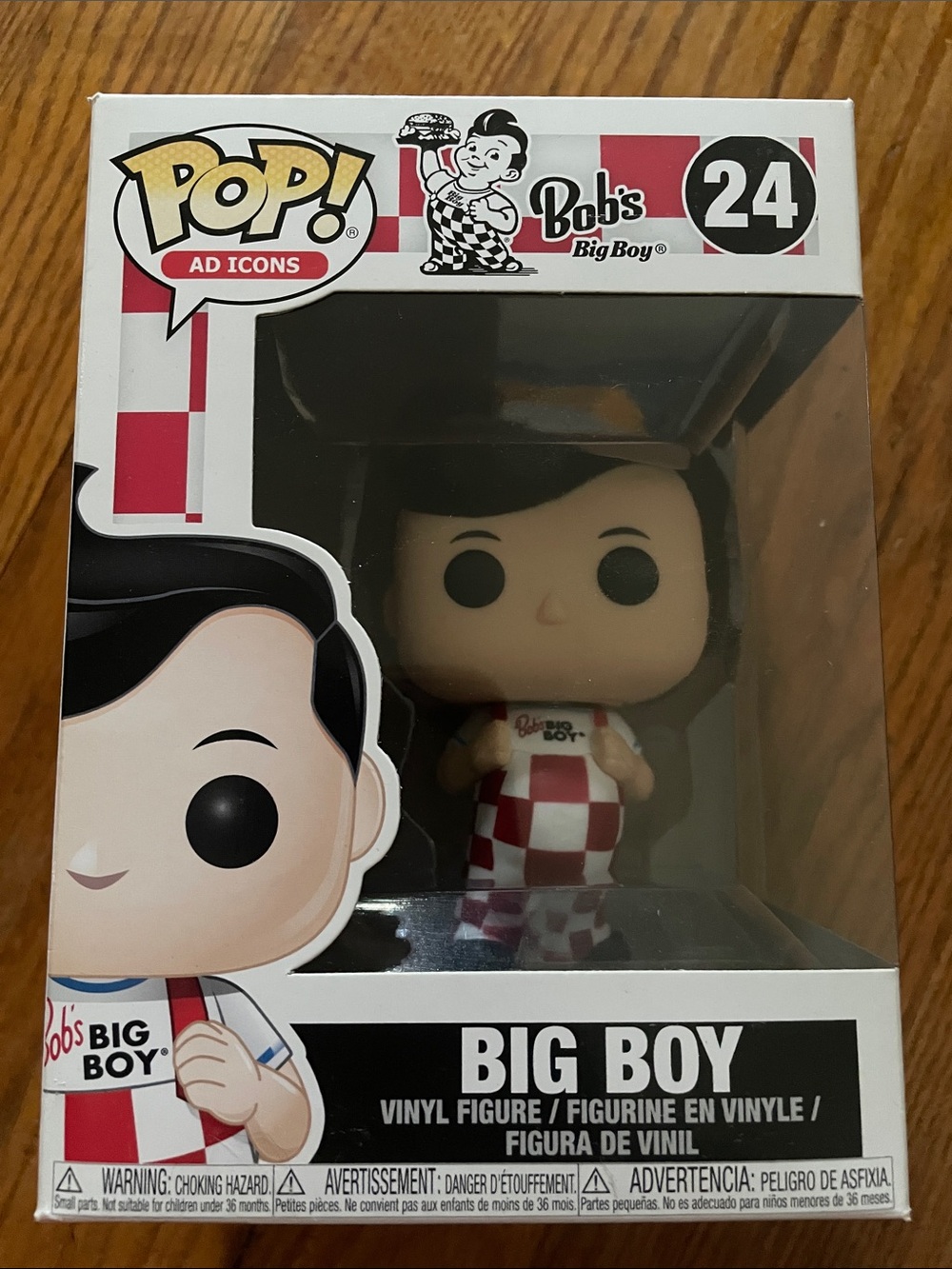 Funko POP! Bob's Big Boy Vinyl Figure - Red & White Checkered Outfit